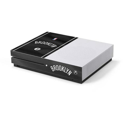 NBA Brooklyn Nets Jersey Xbox One S Console Skin