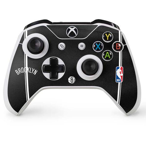 NBA Brooklyn Nets Jersey Xbox One S Controller Skin