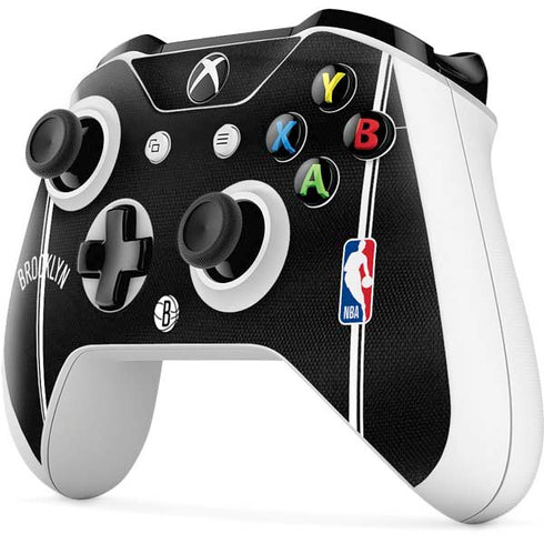 NBA Brooklyn Nets Jersey Xbox One S Controller Skin
