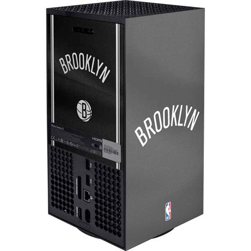NBA Brooklyn Nets Jersey Xbox Series X Console Skin