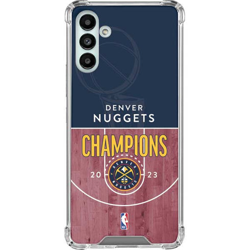 NBA Champions 2023: Denver Nuggets Galaxy A13 5G Clear Case