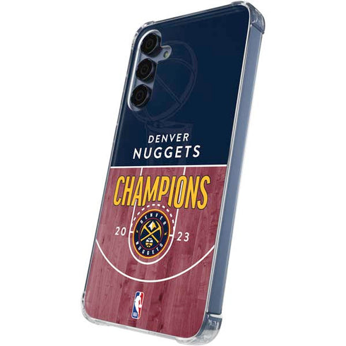 NBA Champions 2023: Denver Nuggets Galaxy A35 5G Clear Case