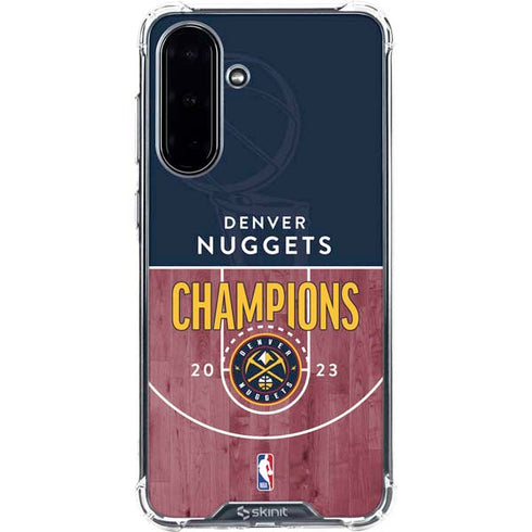 NBA Champions 2023: Denver Nuggets Galaxy A36 5G Clear Case