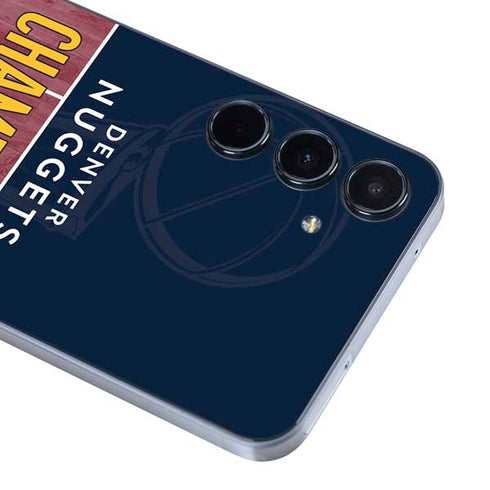 NBA Champions 2023: Denver Nuggets Galaxy A36 5G Skin