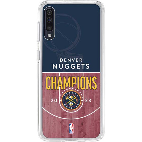 NBA Champions 2023: Denver Nuggets Galaxy A50 Clear Case