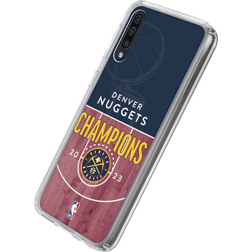 NBA Champions 2023: Denver Nuggets Galaxy A50 Clear Case