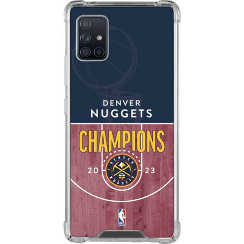 NBA Champions 2023: Denver Nuggets Galaxy A51 5G Clear Case