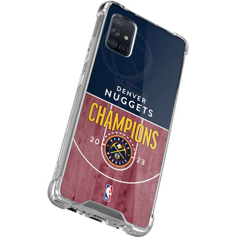 NBA Champions 2023: Denver Nuggets Galaxy A51 5G Clear Case