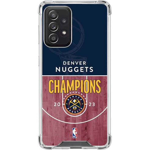 NBA Champions 2023: Denver Nuggets Galaxy A52 5G Clear Case