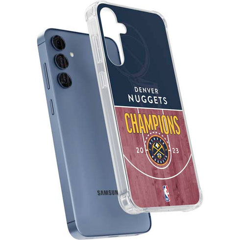 NBA Champions 2023: Denver Nuggets Galaxy A55 5G Clear Case