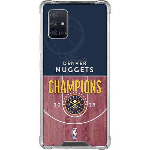 NBA Champions 2023: Denver Nuggets Galaxy A71 5G Clear Case