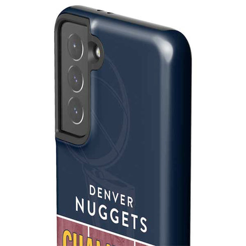 NBA Champions 2023: Denver Nuggets Galaxy S21 5G Pro Case