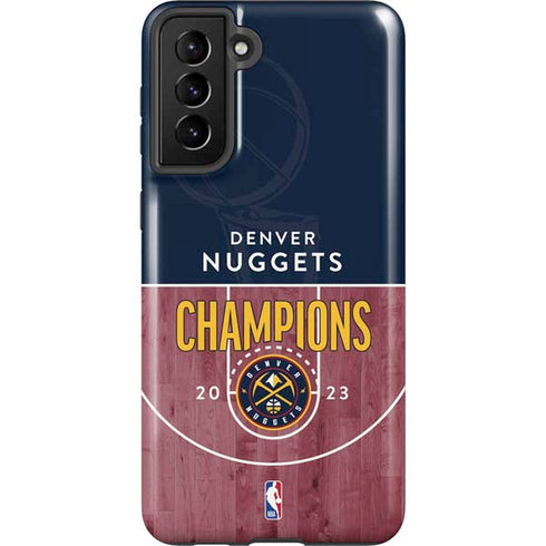 NBA Champions 2023: Denver Nuggets Galaxy S21 Plus 5G Pro Case