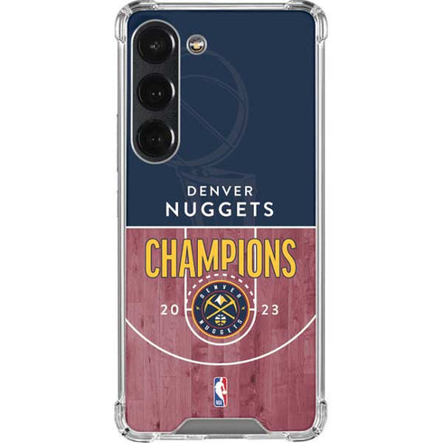 NBA Champions 2023: Denver Nuggets Galaxy S23 Clear Case
