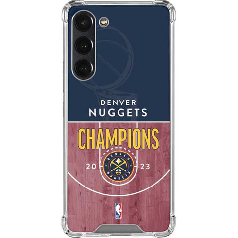NBA Champions 2023: Denver Nuggets Galaxy S23 Plus Clear Case