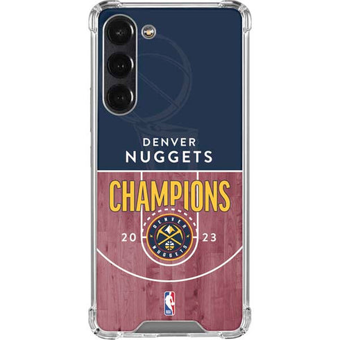 NBA Champions 2023: Denver Nuggets Galaxy S24 FE Clear Case