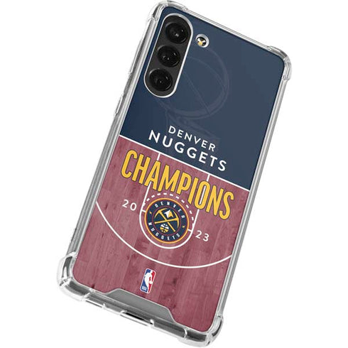 NBA Champions 2023: Denver Nuggets Galaxy S24 FE Clear Case