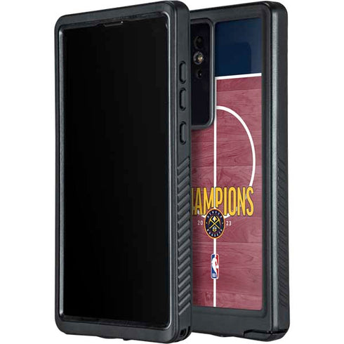 NBA Champions 2023: Denver Nuggets Galaxy S24 Ultra Waterproof Case