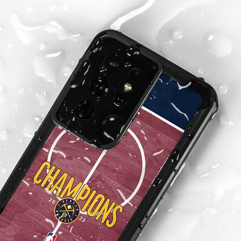 NBA Champions 2023: Denver Nuggets Galaxy S24 Ultra Waterproof Case