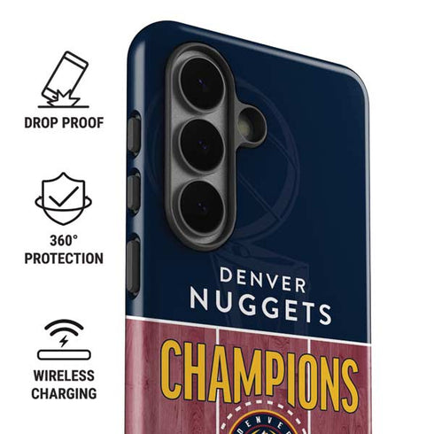 NBA Champions 2023: Denver Nuggets Galaxy S26 Impact Case