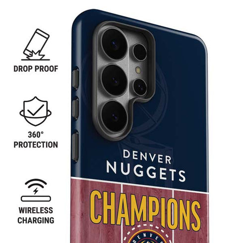 NBA Champions 2023: Denver Nuggets Galaxy S26 Ultra Impact Case