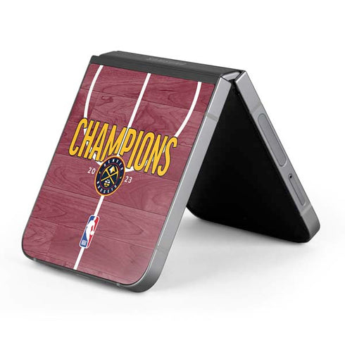 NBA Champions 2023: Denver Nuggets Galaxy Z Flip6 Skin