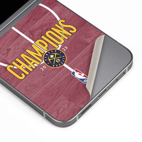NBA Champions 2023: Denver Nuggets Galaxy Z Flip6 Skin