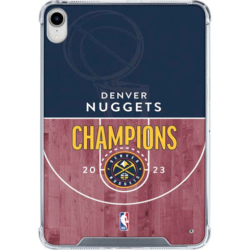 NBA Champions 2023: Denver Nuggets iPad 11th Gen (2025) Clear Case