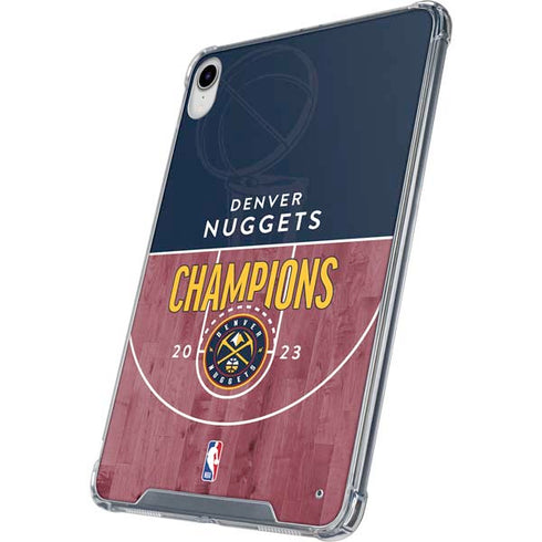 NBA Champions 2023: Denver Nuggets iPad 11th Gen (2025) Clear Case
