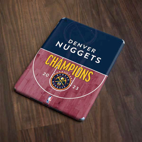 NBA Champions 2023: Denver Nuggets Apple iPad Skin
