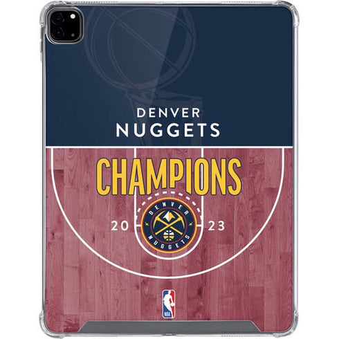 NBA Champions 2023: Denver Nuggets iPad Pro 12.9in (2020) Clear Case