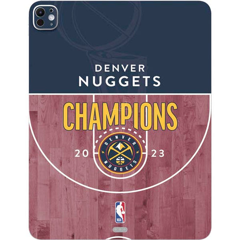 NBA Champions 2023: Denver Nuggets iPad Pro 13in M4 (2024) Skin