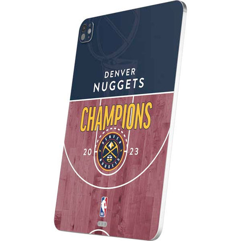 NBA Champions 2023: Denver Nuggets iPad Pro 13in M4 (2024) Skin