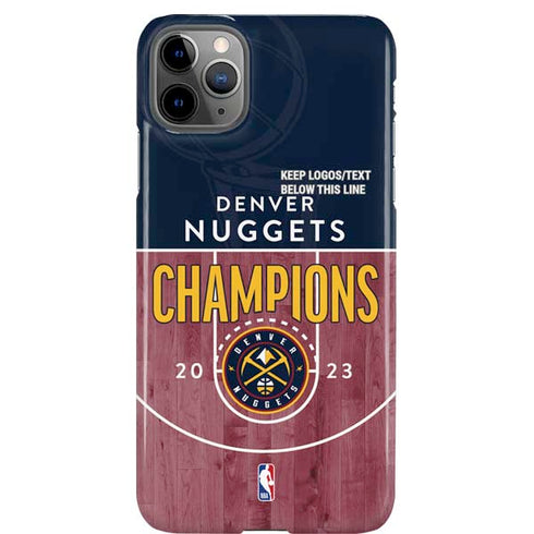 NBA Champions 2023: Denver Nuggets iPhone Cases