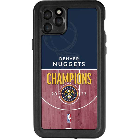 NBA Champions 2023: Denver Nuggets iPhone 11 Pro Max Waterproof Case