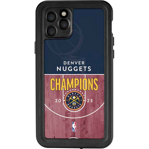NBA Champions 2023: Denver Nuggets iPhone 11 Pro Waterproof Case