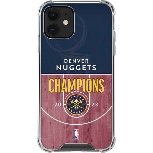 NBA Champions 2023: Denver Nuggets iPhone 12 Clear Case