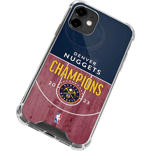 NBA Champions 2023: Denver Nuggets iPhone 12 Clear Case