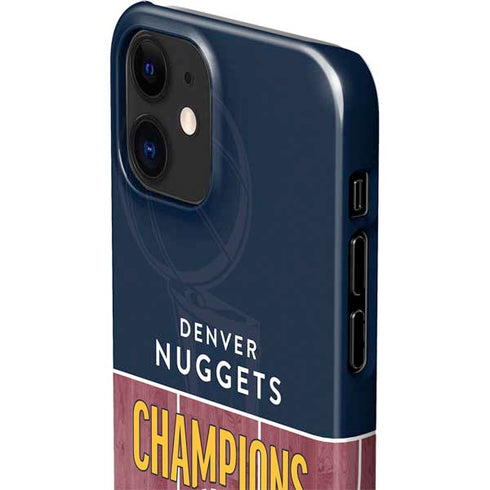 NBA Champions 2023: Denver Nuggets iPhone 12 Mini Lite Case