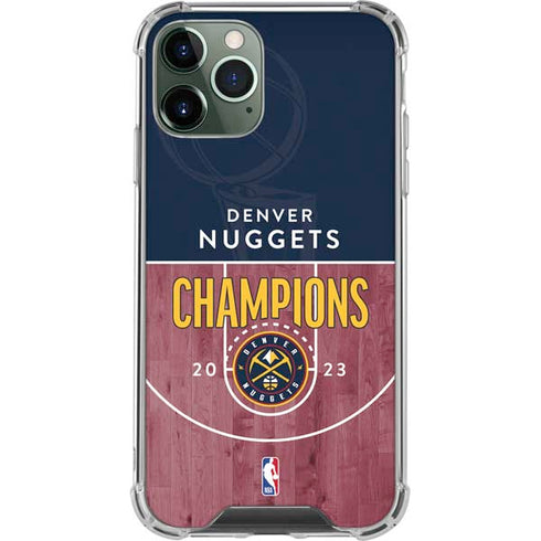 NBA Champions 2023: Denver Nuggets iPhone 12 Pro Clear Case