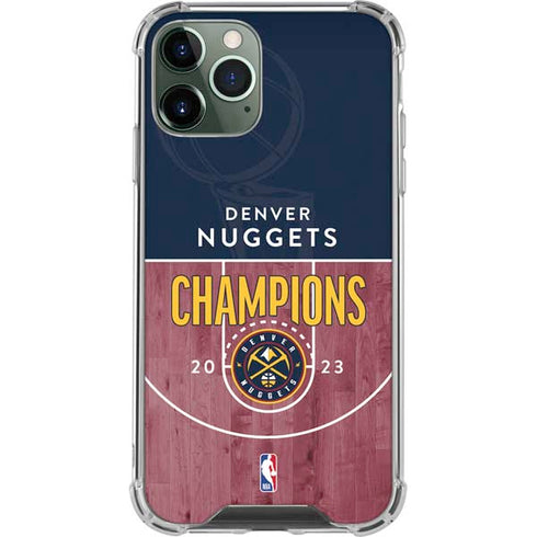 NBA Champions 2023: Denver Nuggets iPhone 12 Pro Max Clear Case