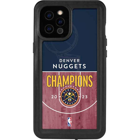 NBA Champions 2023: Denver Nuggets iPhone 12 Pro Max Waterproof Case