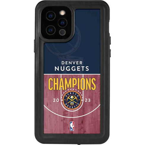 NBA Champions 2023: Denver Nuggets iPhone 12 Pro Waterproof Case