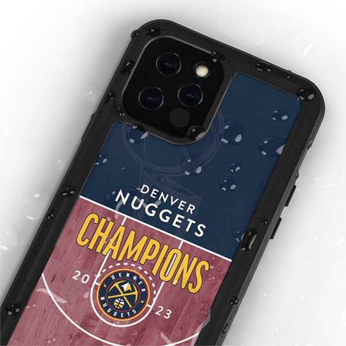 NBA Champions 2023: Denver Nuggets iPhone 12 Pro Waterproof Case