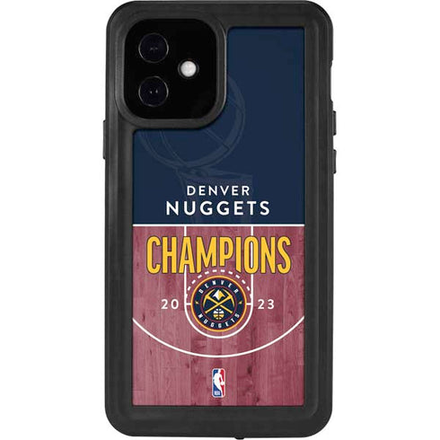NBA Champions 2023: Denver Nuggets iPhone 12 Waterproof Case