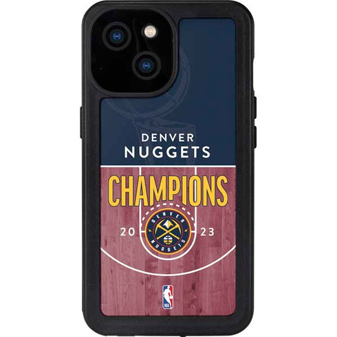 NBA Champions 2023: Denver Nuggets iPhone 13 Mini Waterproof Case