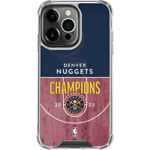 NBA Champions 2023: Denver Nuggets iPhone 13 Pro Clear Case