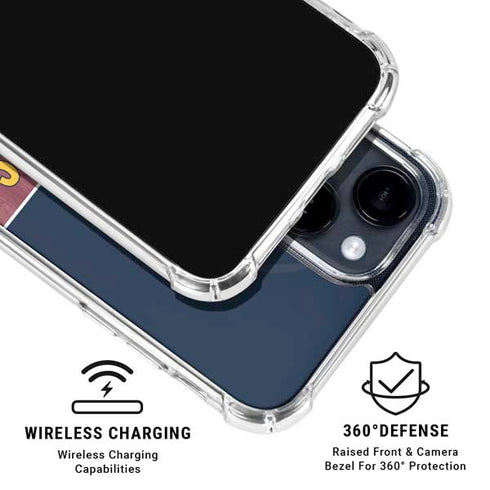 NBA Champions 2023: Denver Nuggets iPhone 14 Plus Clear Case