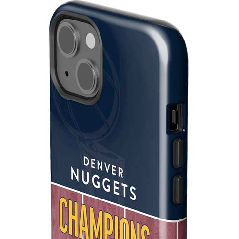 NBA Champions 2023: Denver Nuggets iPhone 14 Plus Impact Case