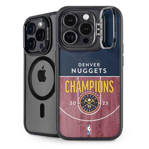 NBA Champions 2023: Denver Nuggets iPhone 14 Pro Kickstand Case